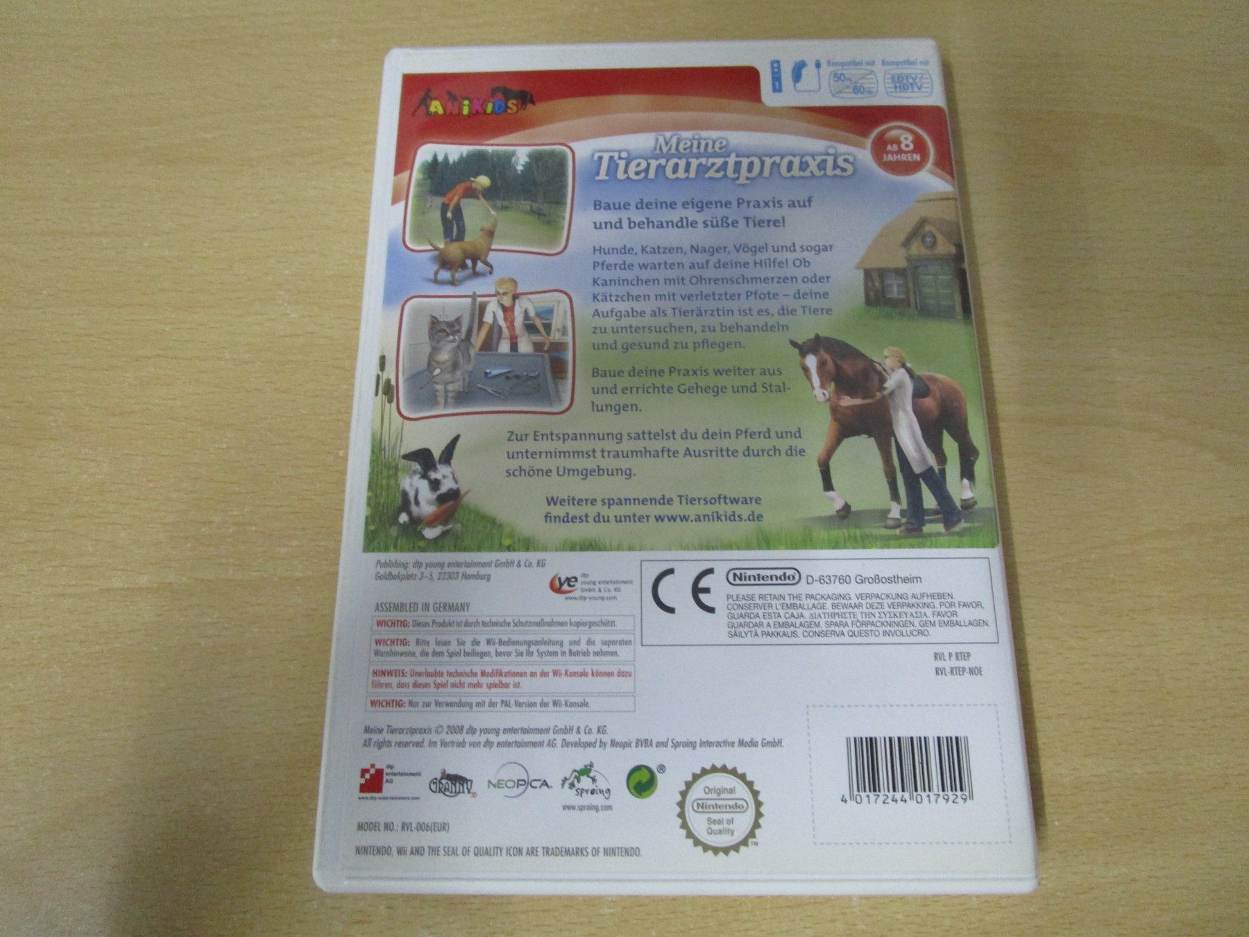 Nintendo Spiele: Wii Meine Tierarztpraxis – Gebraucht aus Goldau von agestuffer 1