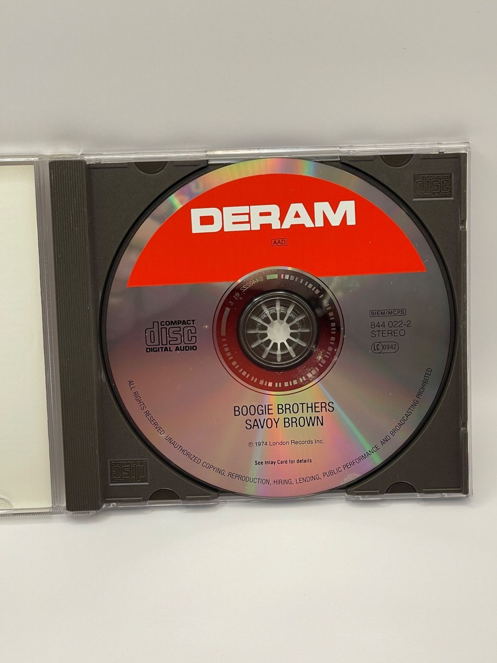 CD: Savoy Brown - Boogie Brothers – Usato da Rüti ZH venduto da alumedien 2