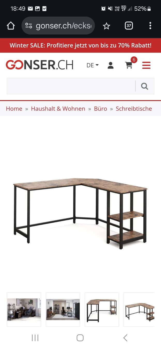 Scrivanie: Vintage Bürotisch – Usato da Dulliken venduto da hya_7bpd 1