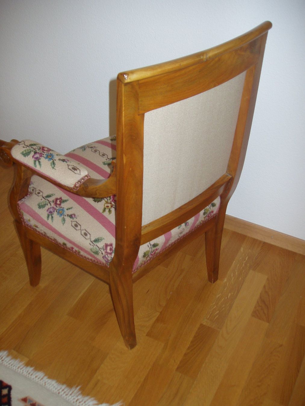 Poltrone: Biedermeier Gobelin Sessel – Usato da Zürich venduto da Tiffanyboris 1