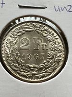 2 Fr. 1967 unz.