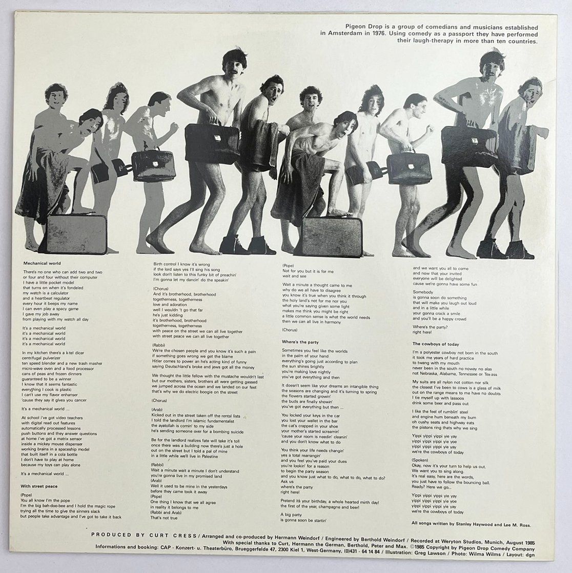 Dischi in vinile: LP: PIGEON DROP - Where's The Party – Nuovo (secondo la descrizione) da Frenkendorf venduto da Yard-Sale-2000 1