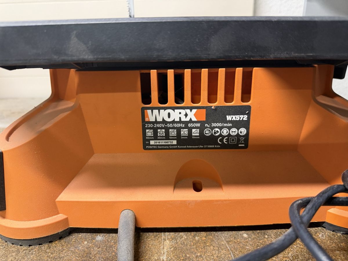 Worx Seghe: Worx Tischstichsäge WX572 – Usato da Bremgarten AG venduto da est_9n9l 1