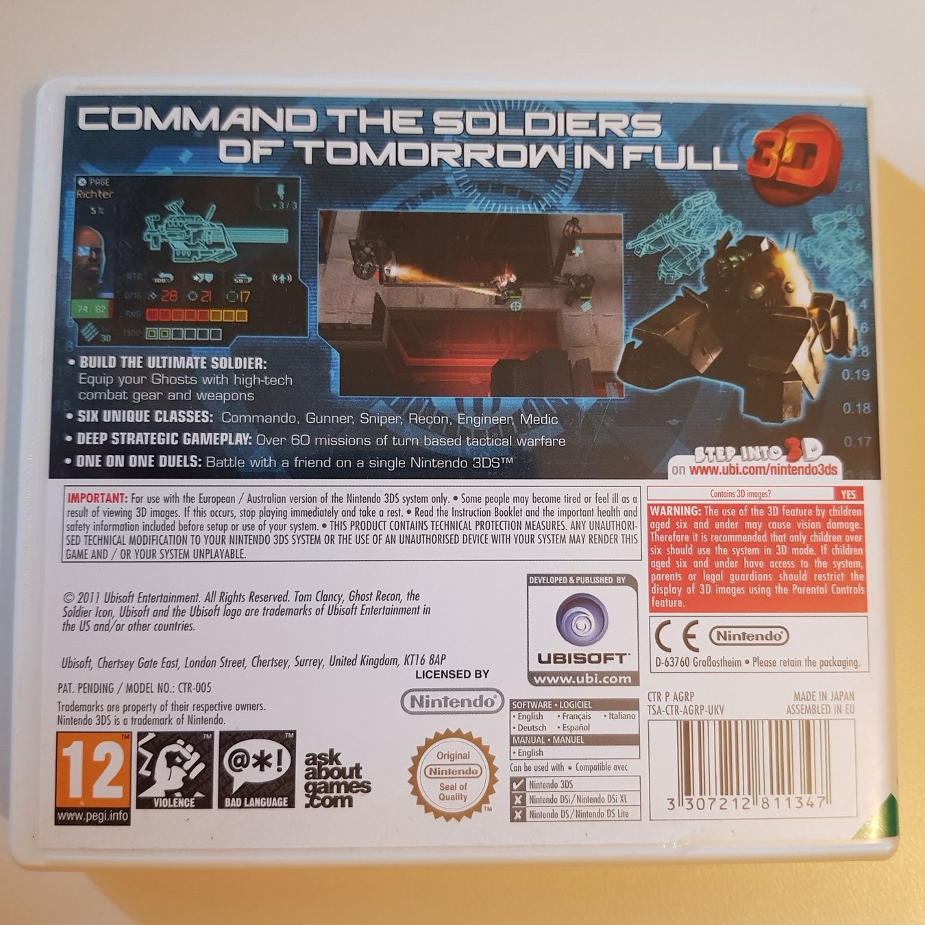 Nintendo Giochi: Tom Clancy's Ghost Recon Shadow Wars /3DS – Usato da Münchenstein venduto da 2DGames 1