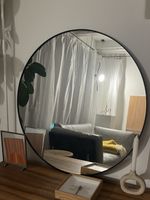 Runder IKEA LINDBYN Spiegel, 80 cm
