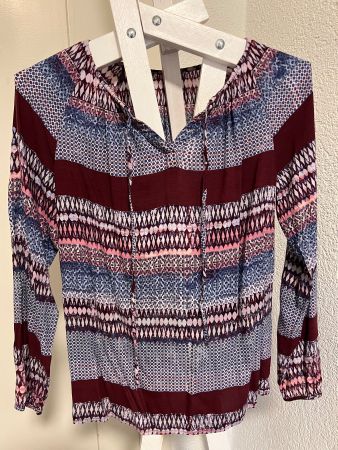 super schöne farbige Bluse, Gr. 38