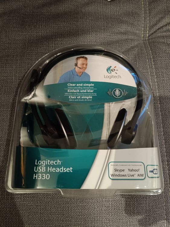 Logitech USB Headset H330 - Neu, ideal fürs Homeoffice! (Neu und ...