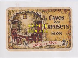 Etikette - Dôle de Sion /bd