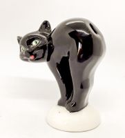 Goebel chat noir Bretzel vintage schwarze Katze Brezel