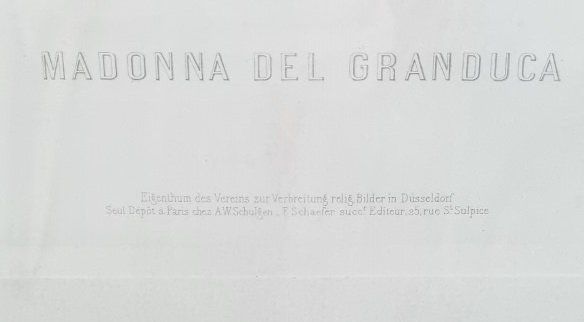 Cornici: Madonna in einen schweren Bilderrahmen – Usato da Flums venduto da Flumsantik 2
