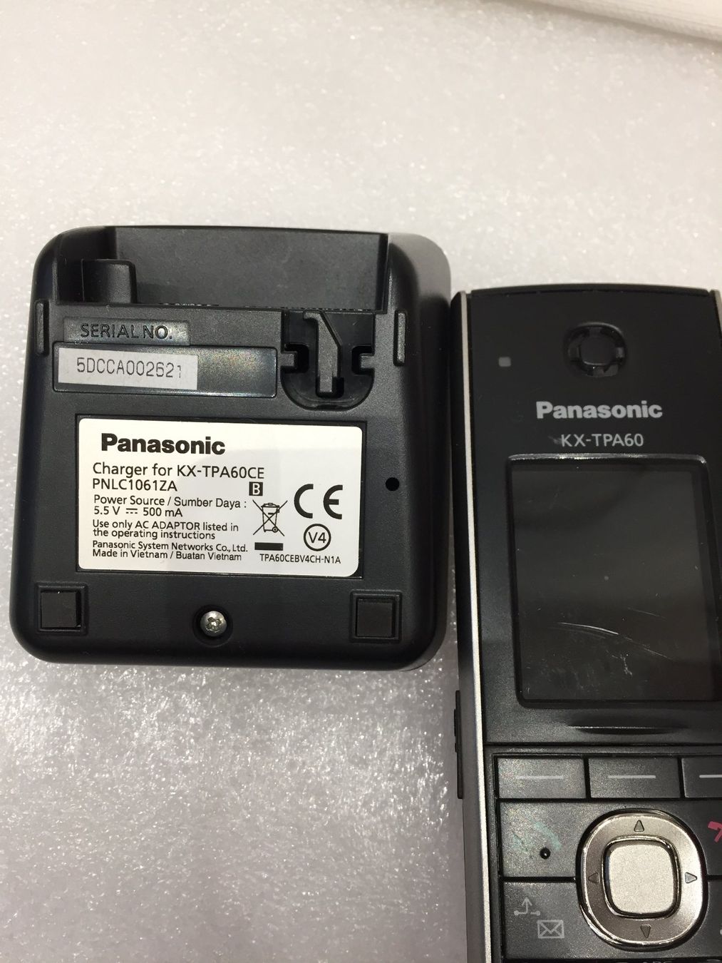 Panasonic Telefoni: Panasonic KX-TPA60, Used - Handset cordless/DECT/SIP – Usato da Locarno venduto da Sa.chan 1