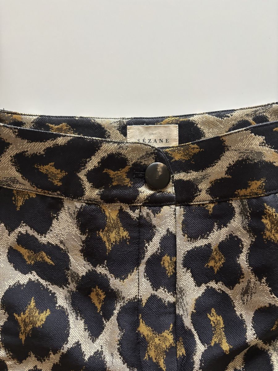 Sezane Pantaloni: SEZANE pantalon léopard – Usato da Kilchberg ZH venduto da HGD8008 3