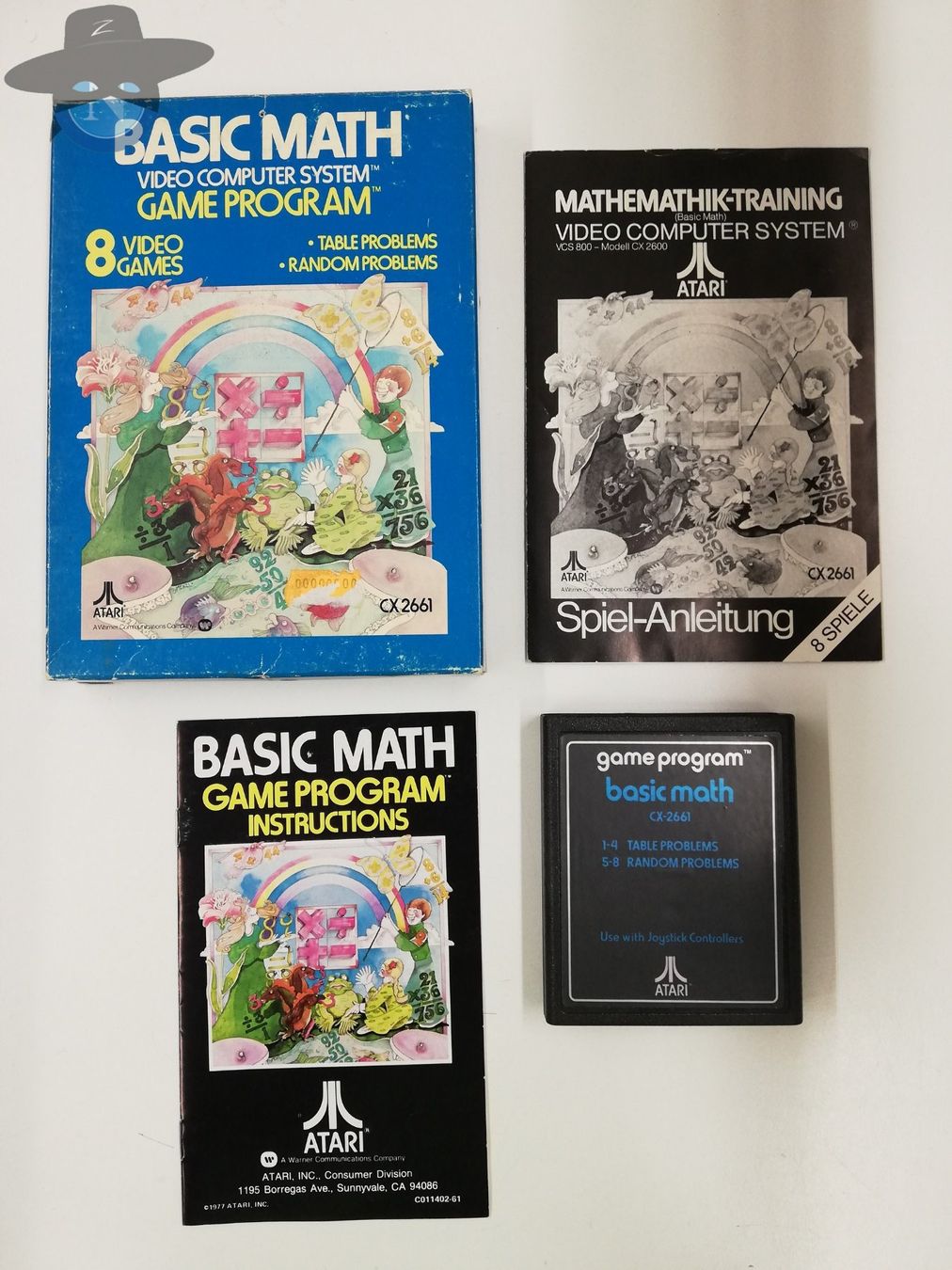 Atari Spiele: Basic Math / Atari VCS 2600 – Gebraucht aus St. Gallen von zorro_dc