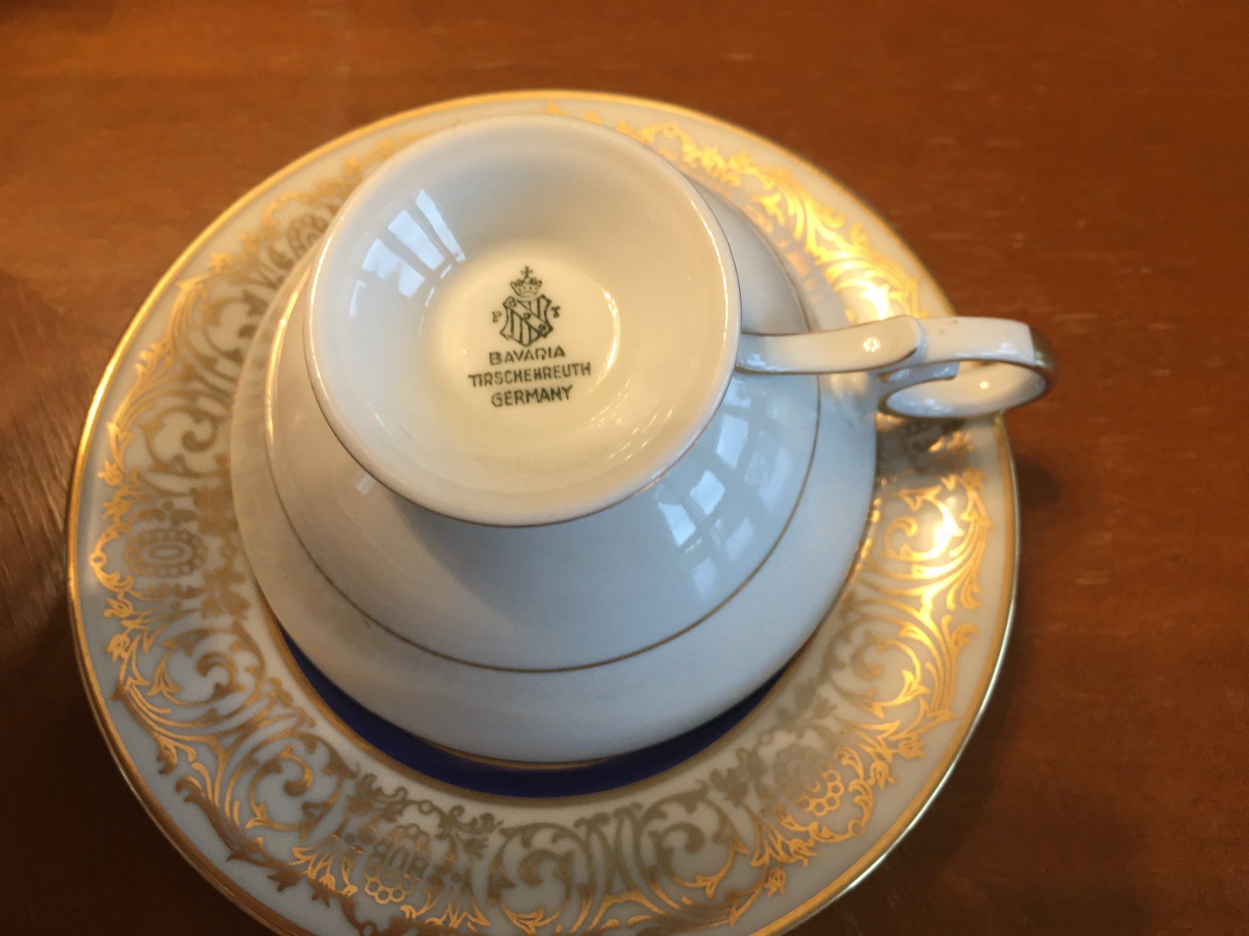Tazze: Zwei Espressotässchen, blau und hellrosa – Usato da Eich venduto da Jokove63 3