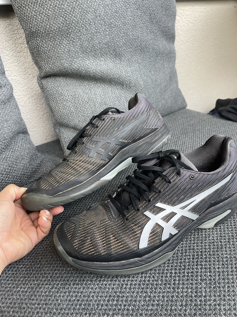 Asics Herrenschuhe: Tennisschuhe Asics Solution Speed FF grau Grösse 40.5 – Gebraucht aus Wetzikon ZH von man_7mn7 1