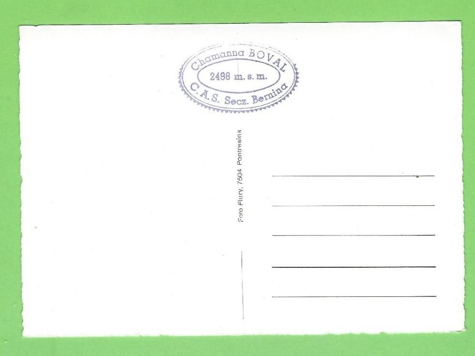 Cartoline postali: Piz Palü ((Mittelspitze) – Nuovo (secondo la descrizione) da Zürich venduto da t24_de 1
