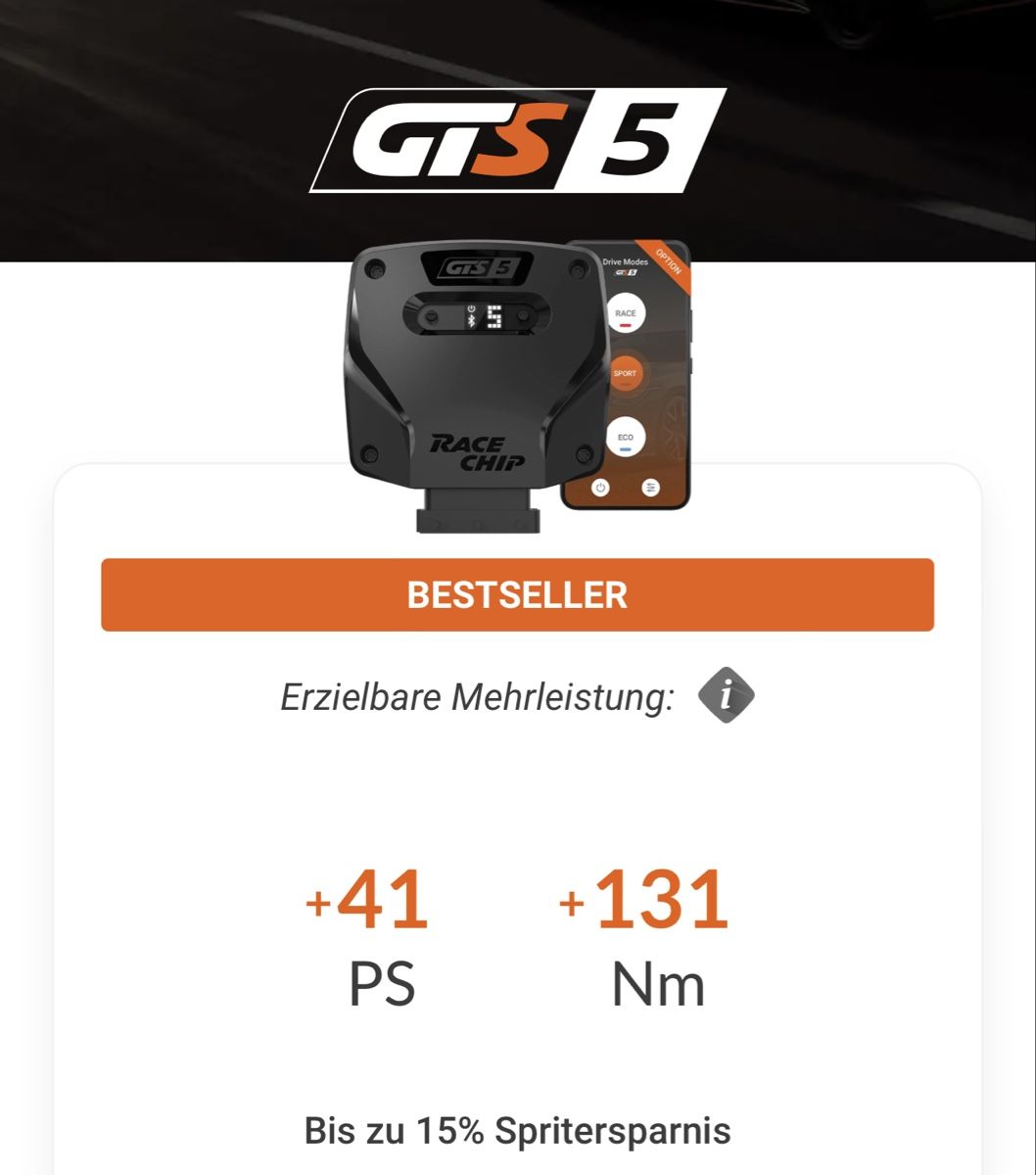 Componenti elettronici: Audi A7 C7 3.0 TDi RaceChip GT Tuning Box mit App – Usato da Luterbach venduto da var_njt7 1
