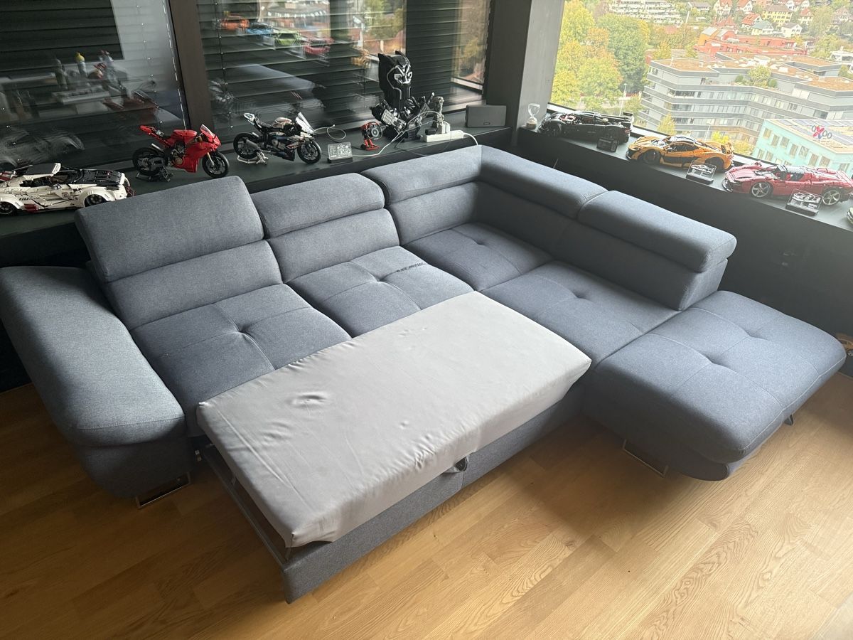 Divani: L Sofa mit Bettfunktion – Usato da Baden venduto da Xenion66 2