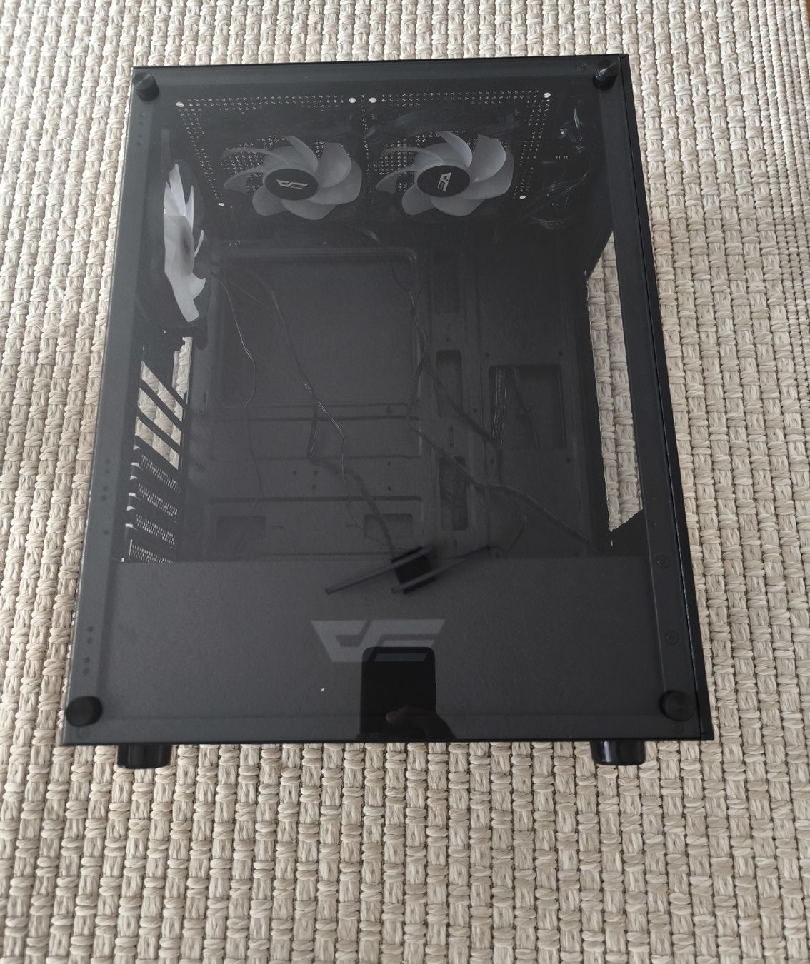 Gehäuse: PC Gehäuse Darkflash mit 3 Fan Lüfter – Gebraucht aus Emmenbrücke von nem_qht9 1