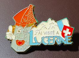 S465 - Pin Luzern Kapellbrücke - J'AI VISITÉ A LUCERNE