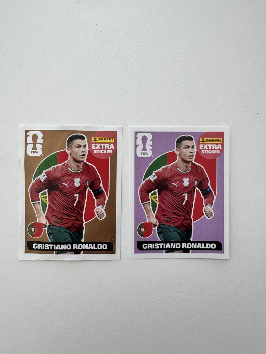 Panini Cartes à collectionner: Panini CR7 Extra Sticker (2x) – Neuf (Voir description) à Hünenberg par Andy060