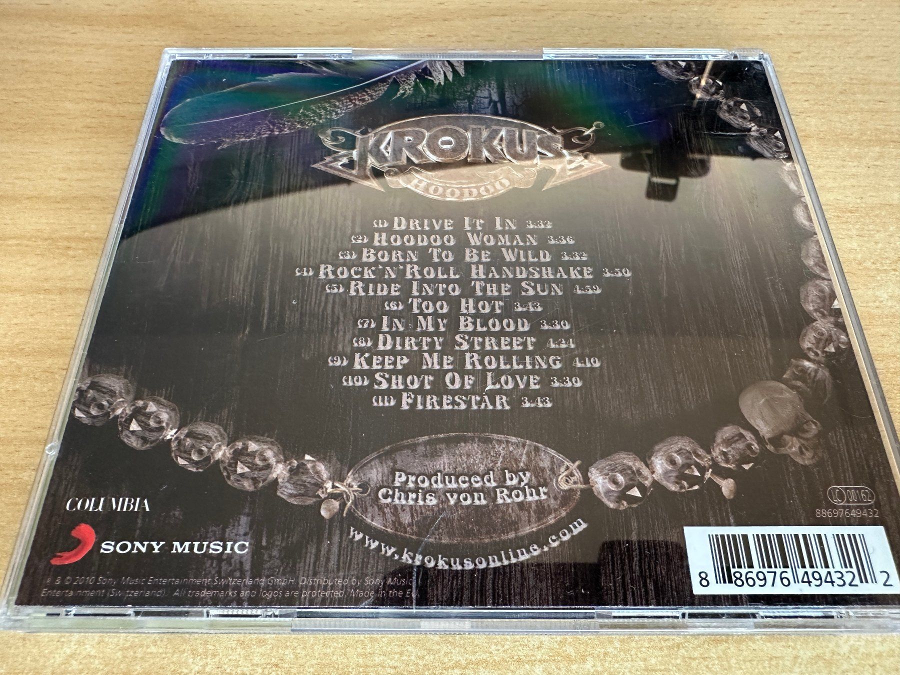 CDs: O3 Krokus – Hoodoo – Gebraucht aus Rikon im Tösstal von Alpenmutz 1