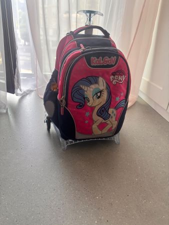 Schulrucksack KalGav My Little Pony mit Rollen pink