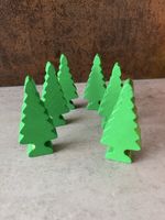Sapin en bois vert