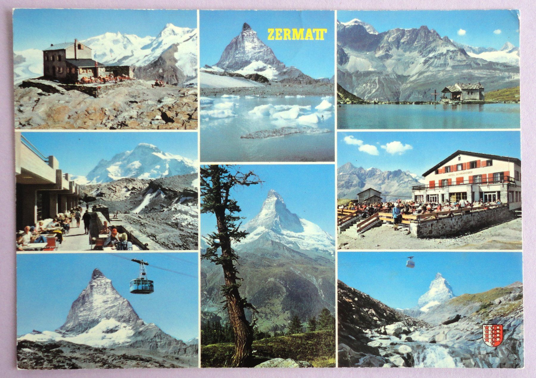 Cartoline postali: Zermatt – Usato da Fétigny venduto da Billy2miny