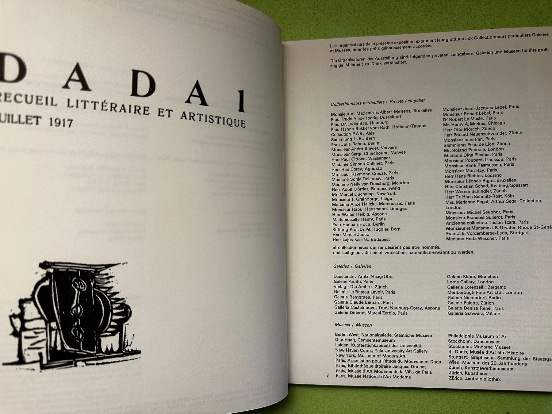 Libri: DADA Kunsthaus Zürich 1966 – Usato da Zürich venduto da allp 2
