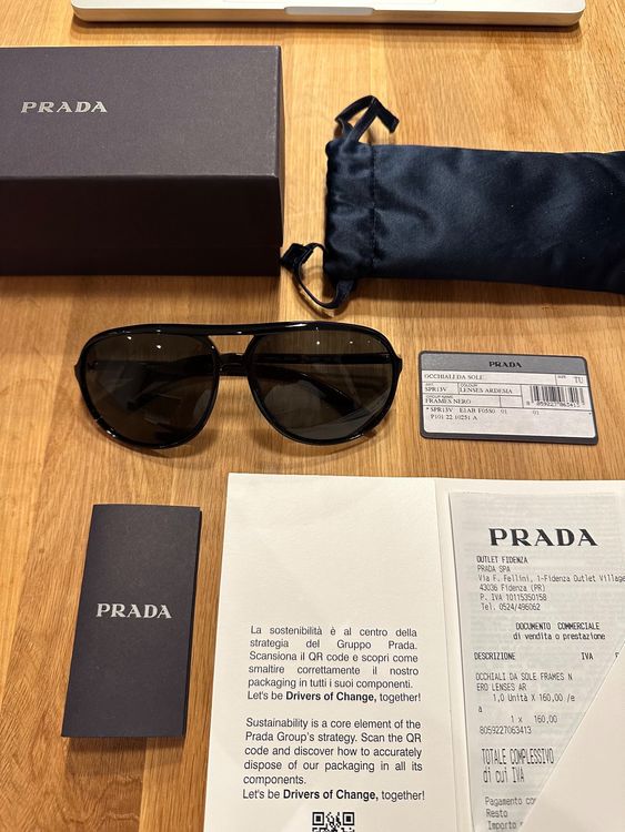 Occhiali da sole PRADA originali nuovi (Neu und originalverpackt) in ...