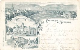 Souvenir Yverdon casino Litho