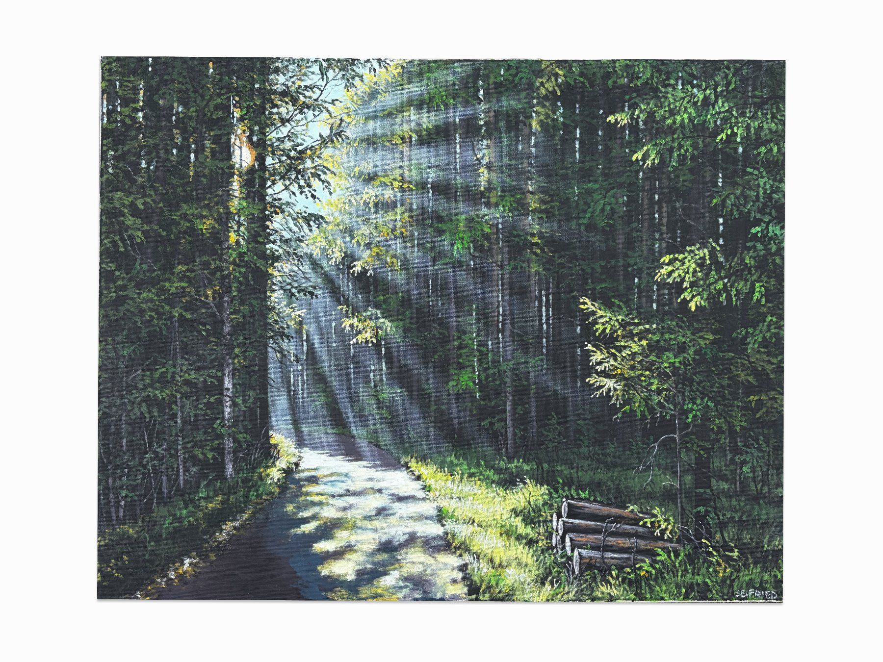 Tableaux: Gemälde, signiert – D'occasion à Boll par NRie