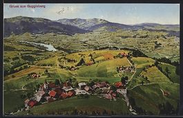 AK Guggisberg /Bern, Gesamtansicht, 1919