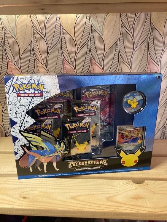 Pokemon Celebrations Deluxe Pin Collection Box Zacian | Kaufen auf Ricardo