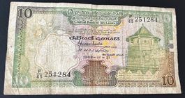 Sri Lanka 10 Rupees 1988