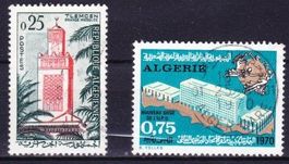2 Timbres Algérie - 1962-1970 - Obl.