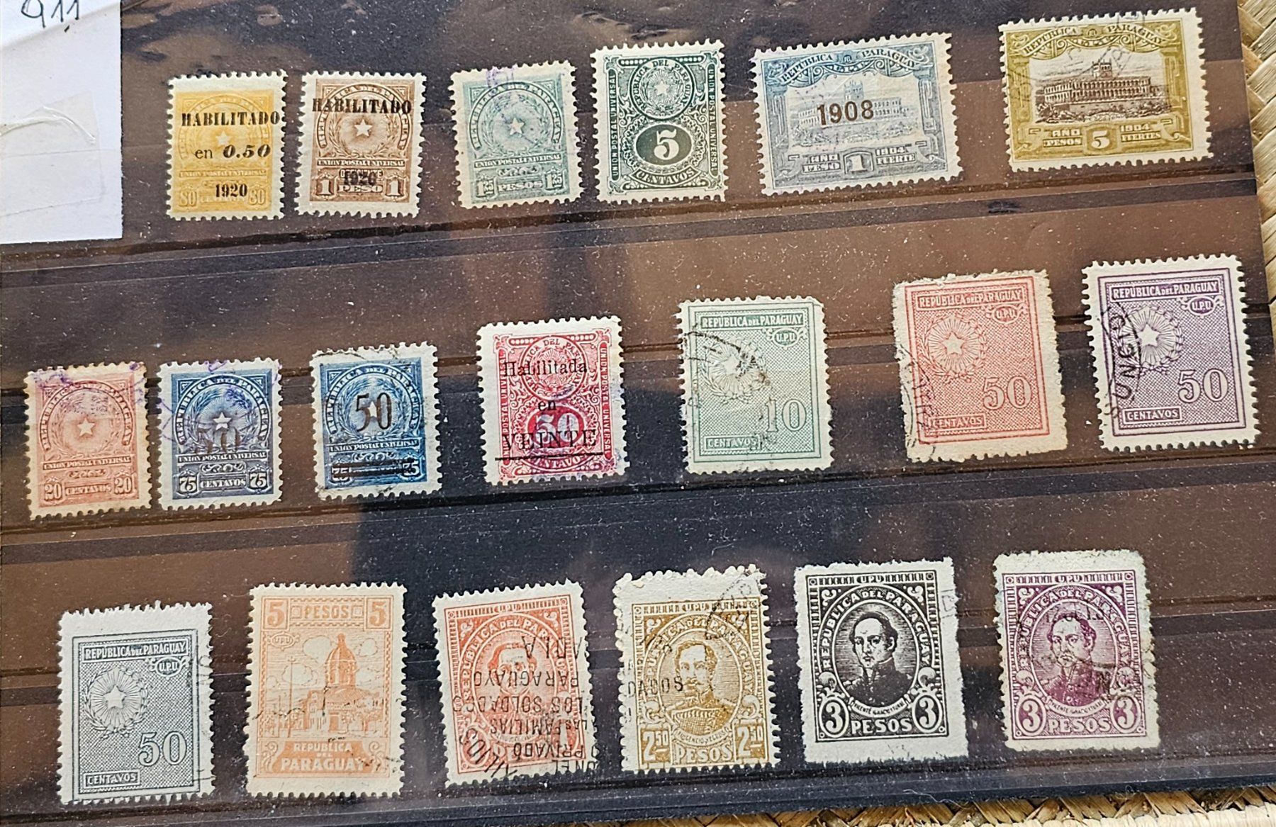 Tutti i francobolli: PARAGUAY alte Briefmarken – Usato da Les Valettes venduto da Nuba1
