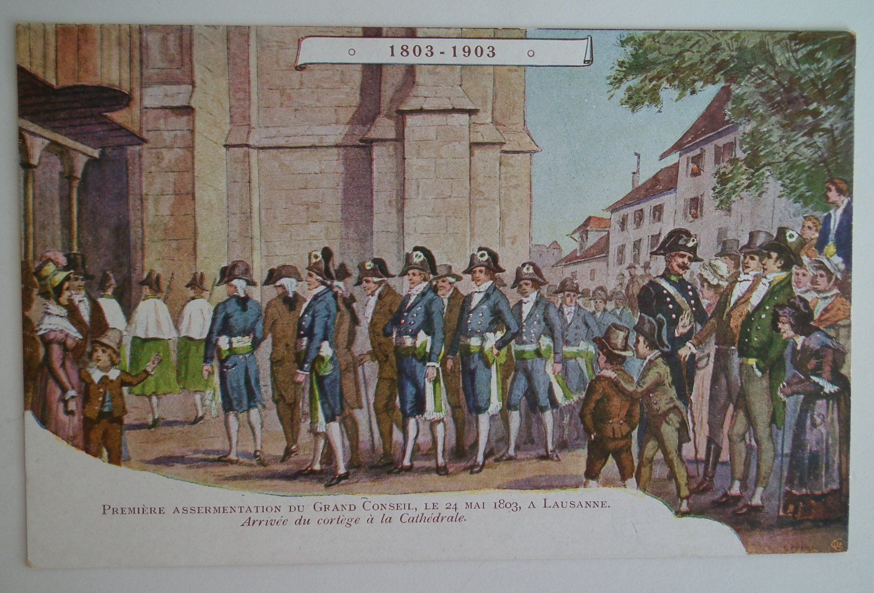 Alle Briefmarken: Bundesfeier ALT   100 Jahre Eidgenossenschaft  4- Postkarten – Gebraucht aus Kriens von WULLU99 4
