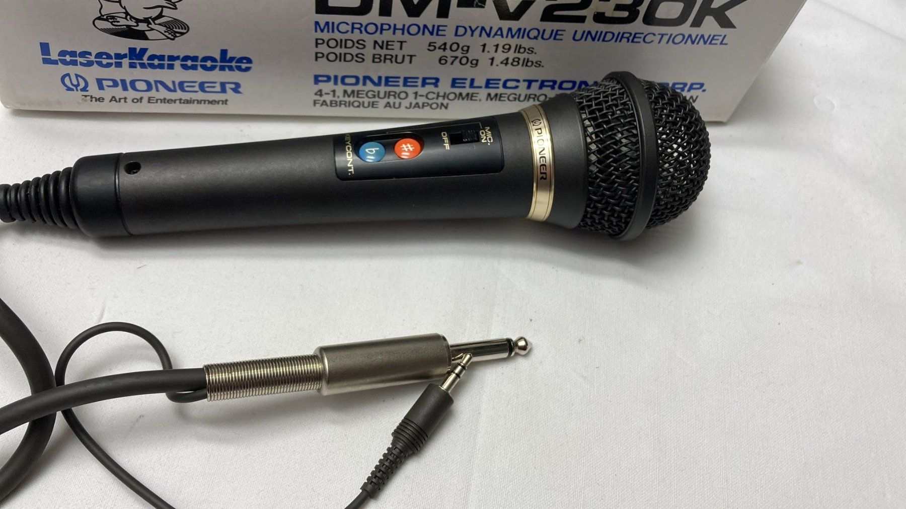 Pioneer Microfoni: Mikrofon Pioneer DM-V230K – Usato da Dietikon venduto da Rima57 5