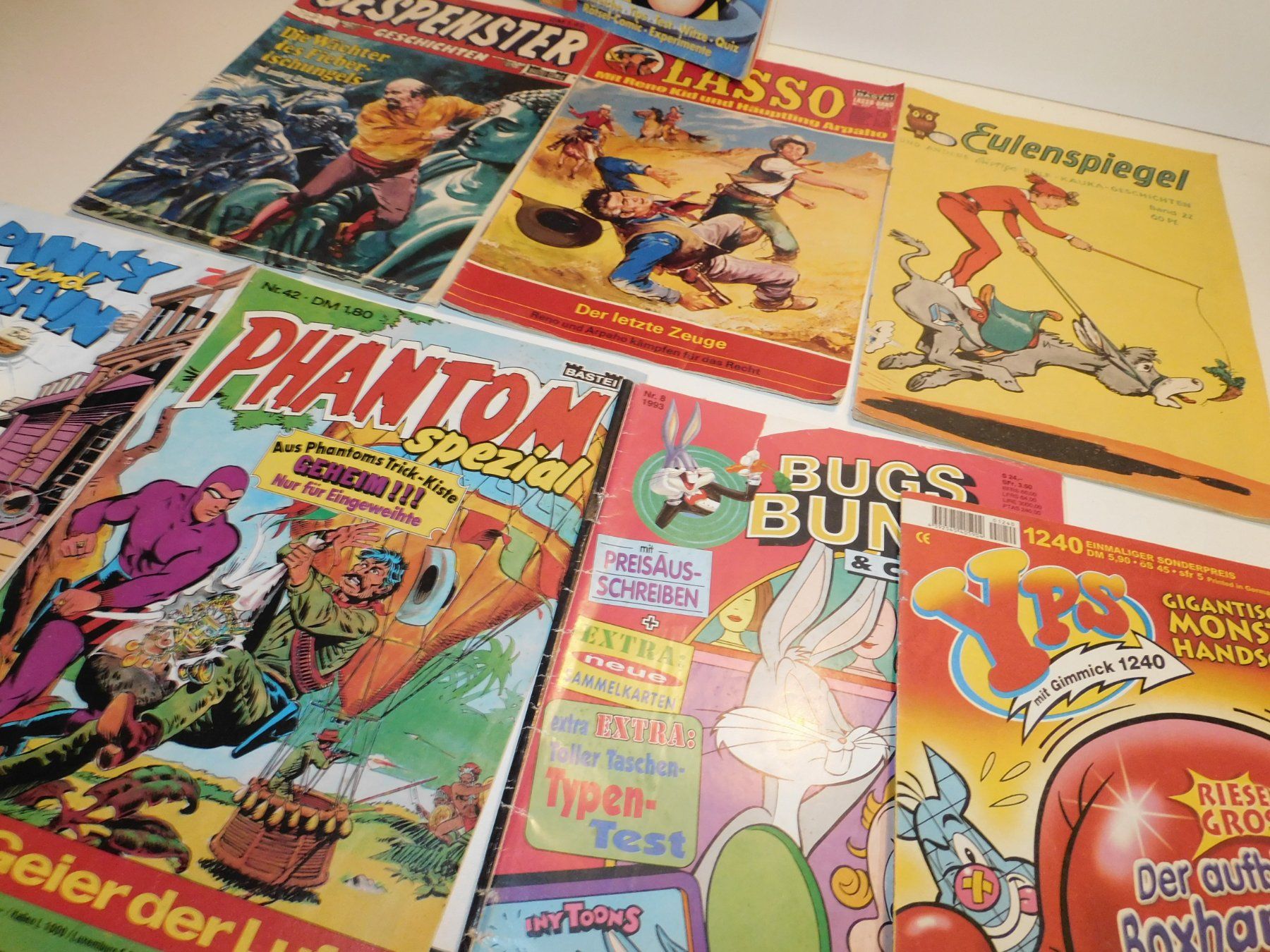 Comics: Comic 8 alte Comic Hefte Phatom Lasso Till Eulenspiegel ect – Gebraucht aus Sursee von 76 1