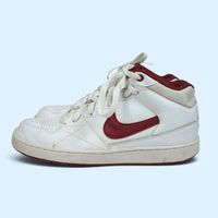 Baskets montantes Nike – Blanc / Bordeaux – Pointure 41