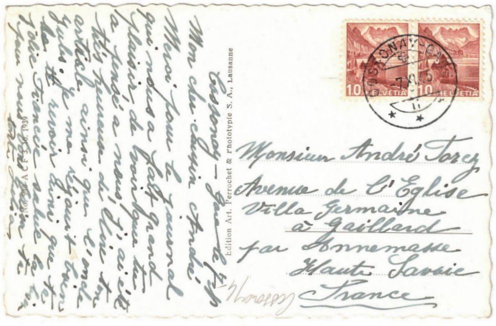 Cartoline postali: Cossonay - Funiculaire / Standseilbahn – Usato da Binningen venduto da Mountainrider 1