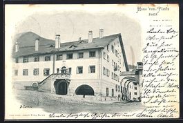 AK Zuoz, Haus von Planta, 1904