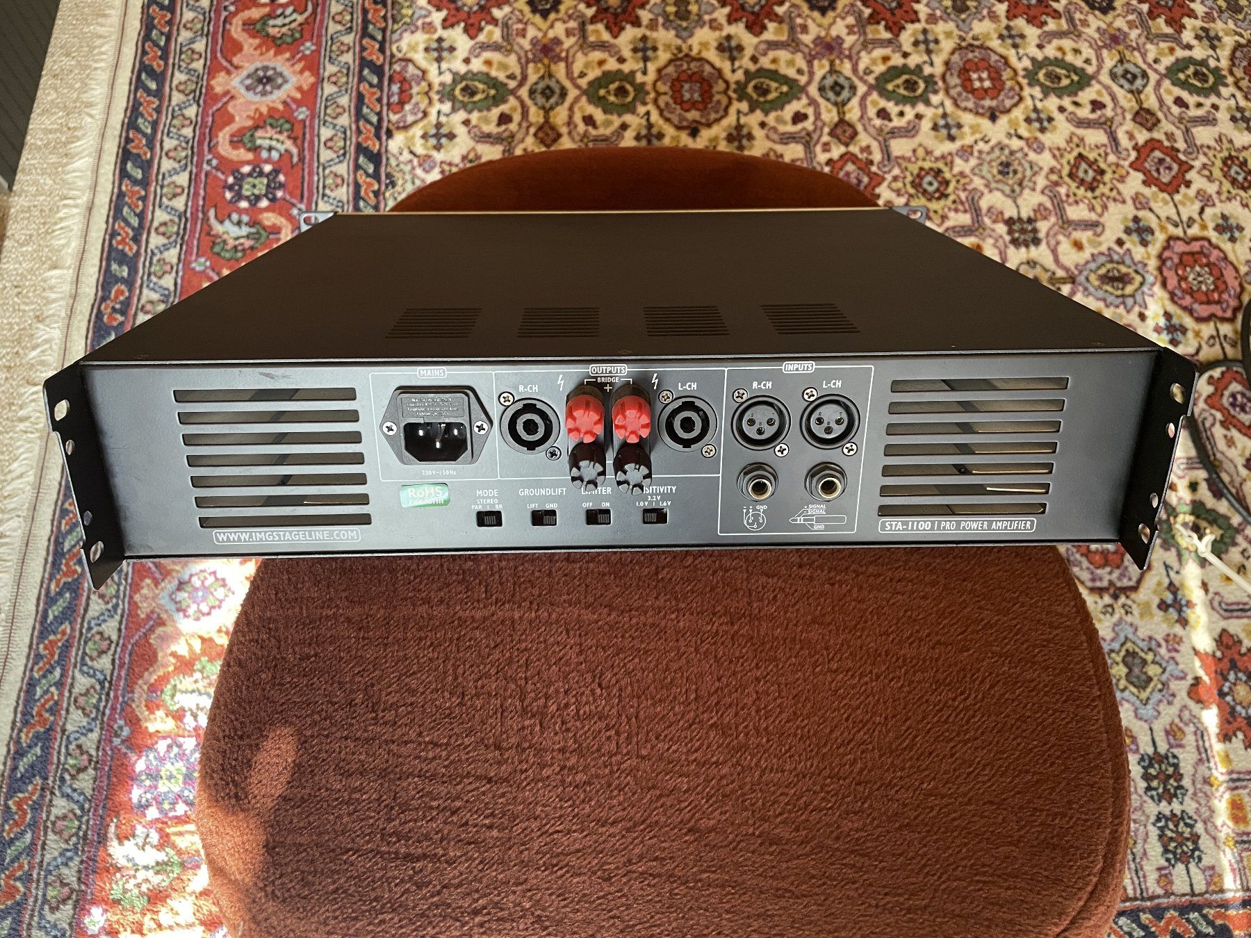 Amplificatori: Pro Power Amplifier IMG STA-1100 Stage Line – Usato da Herbligen venduto da Clancy5 2