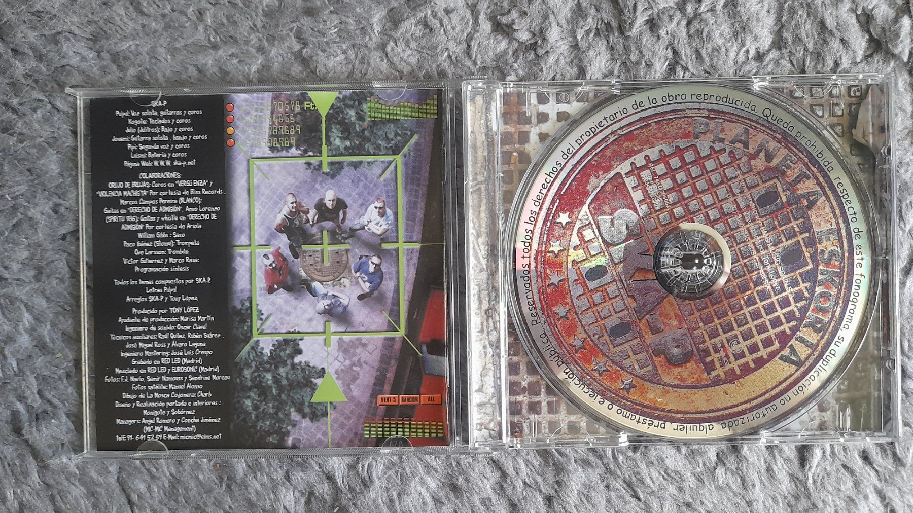 CD: SKA-P     PLANETA ESKORIA    CD – Usato da Wetzikon ZH venduto da Ramones01 2