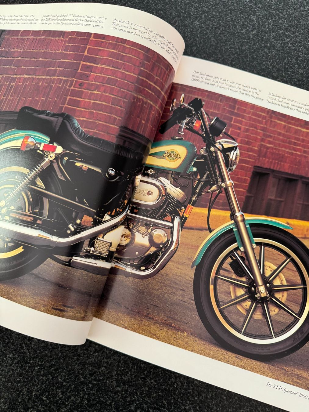 Documenti: Harley-Davidson Prospekt, Katalog, Broschüre 1992 – Usato da Niederhasli venduto da Berno 3