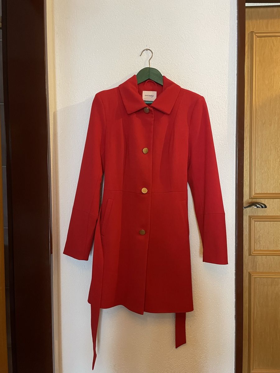 Orsay Cappotti: Roter Orsay Mantel – Usato da Zermatt venduto da mar_f9v6