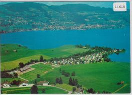 Flugaufnahme Unterägeri ZG Campingplatz