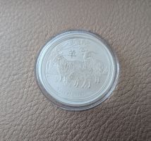 1 Dollar Australia 2015 / 1 Unze Feinsilber Jahr der Ziege